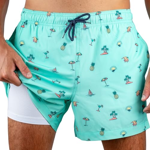 Men's Fiesta 5" Stretch Swim Trunks