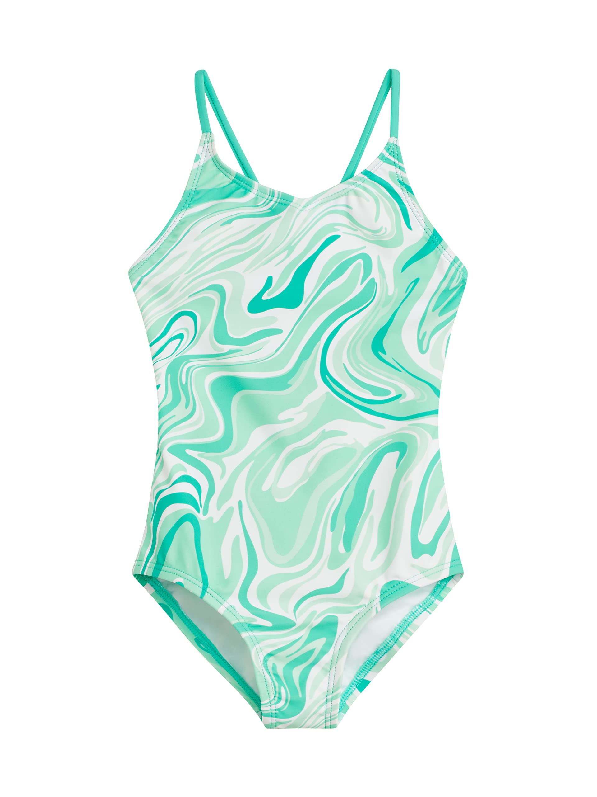 Girls' Gigi V-Neck 1-pc Swimsuit