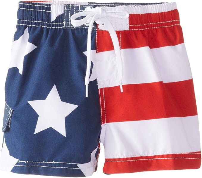 Baby American Flag Swim Trunk