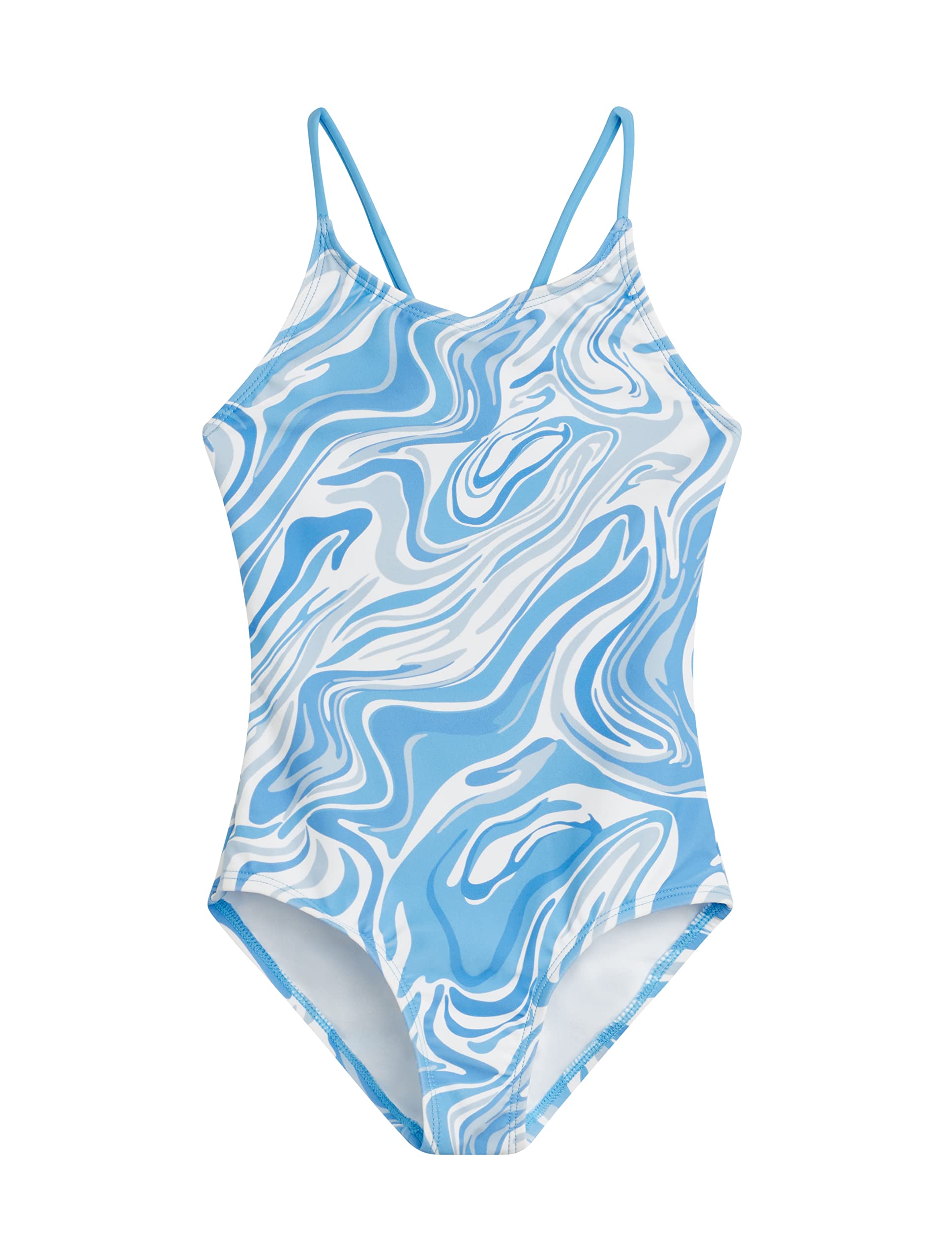 Girls' Gigi V-Neck 1-pc Swimsuit