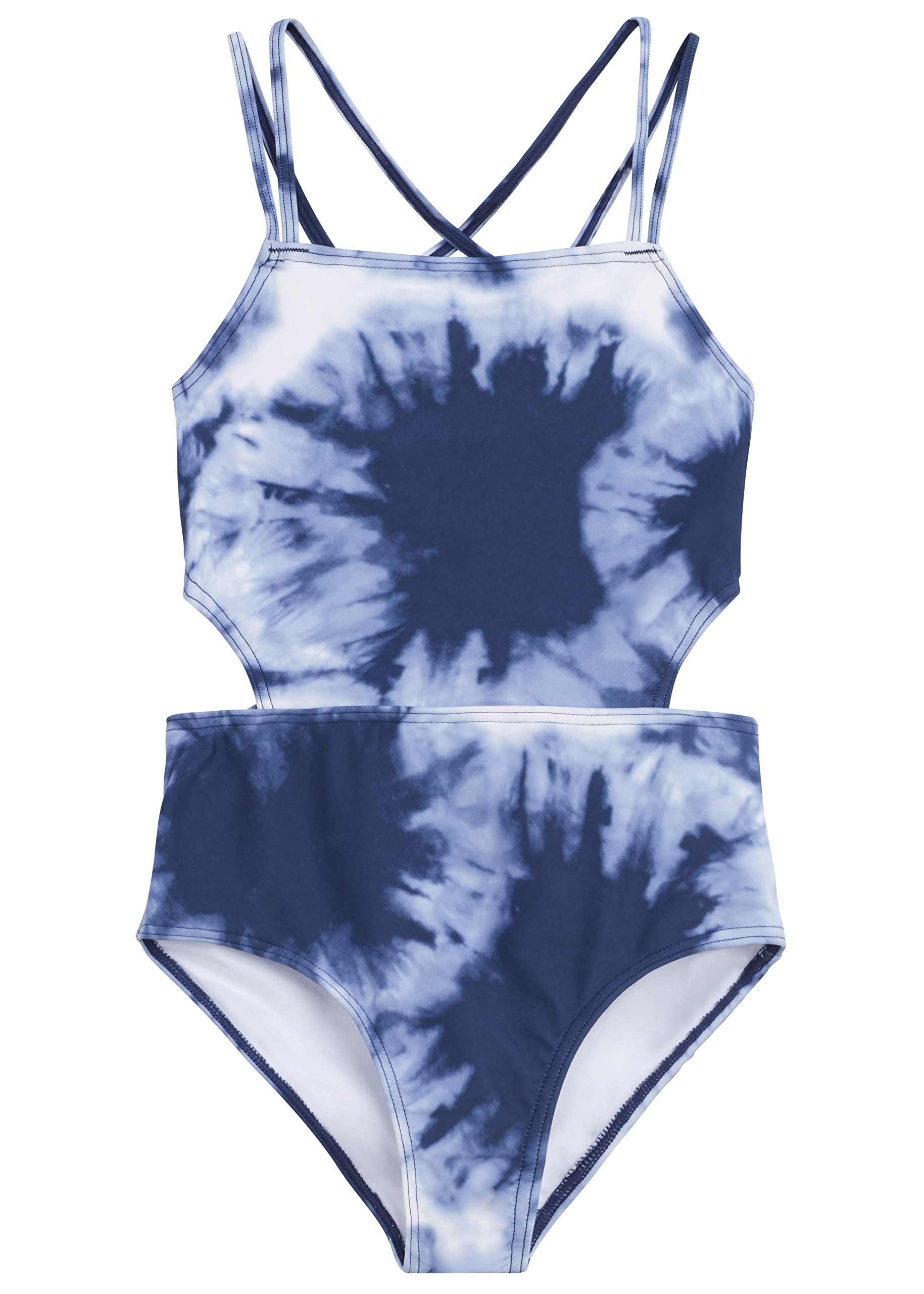 Girls' Beach Girl Off Shoulder 1-pc Swimsuit