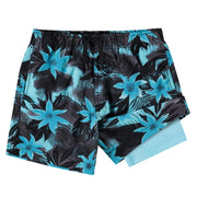 Boys' Vibes Stretch Swim Trunks