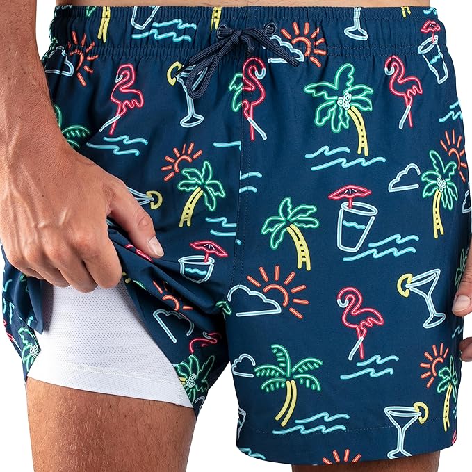 Men's Beach Club 5" Stretch Swim Trunks