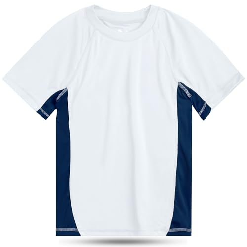 Boys' Sidebreak Short Sleeve Swim Shirts  (Part 1)