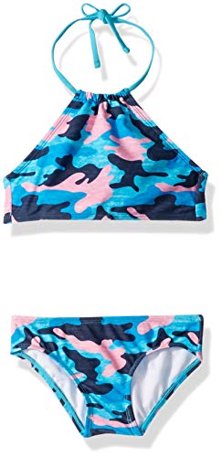 Girls' Erin Camo Halter Bikini