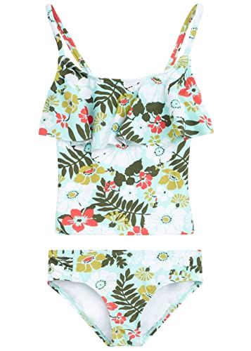 Girls' Spring Bouquet Flounce Tankini