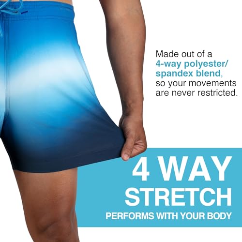 Men's Dipping 5" Stretch Swim Trunks