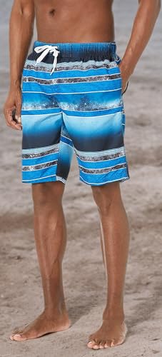 Men's Mileage 9" Swim Trunks