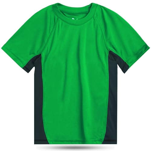 Boys' Sidebreak Short Sleeve Swim Shirts  (Part 1)