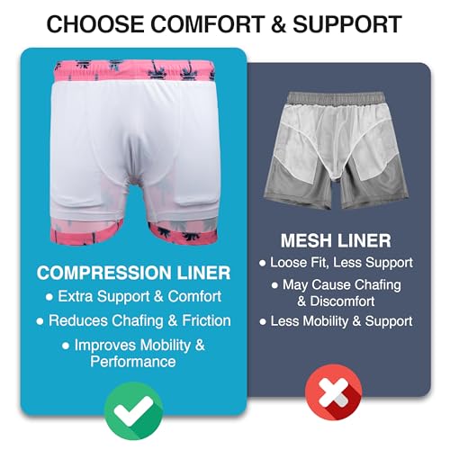 Men's Palm Desert 5" Stretch Swim Trunks