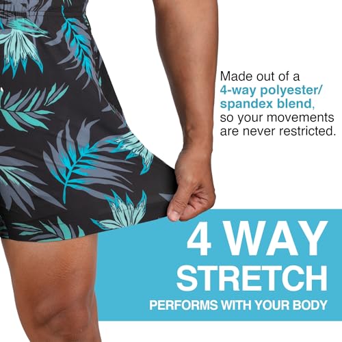 Men's Bayside 5" Stretch Swim Trunks