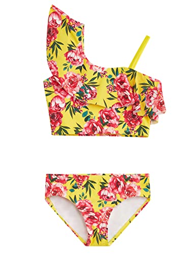 Girls' Avery 1 Shoulder Tankini