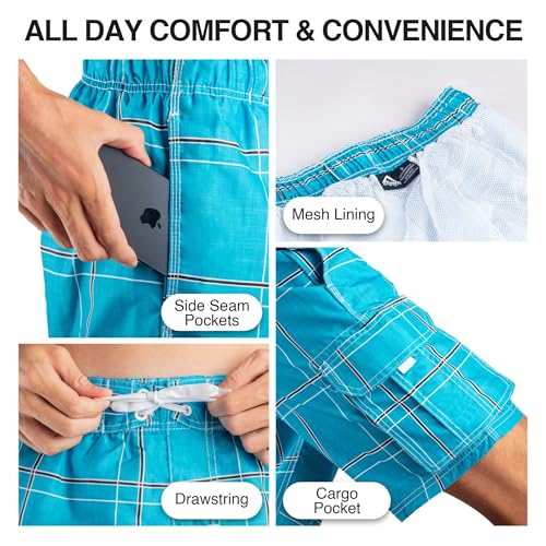 Men's Flex 9" Swim Trunks