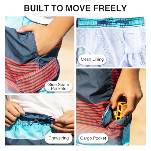 Boys' Echelon  Swim Trunks