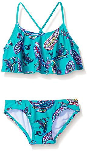 Girls' Heather Flounce Bikini