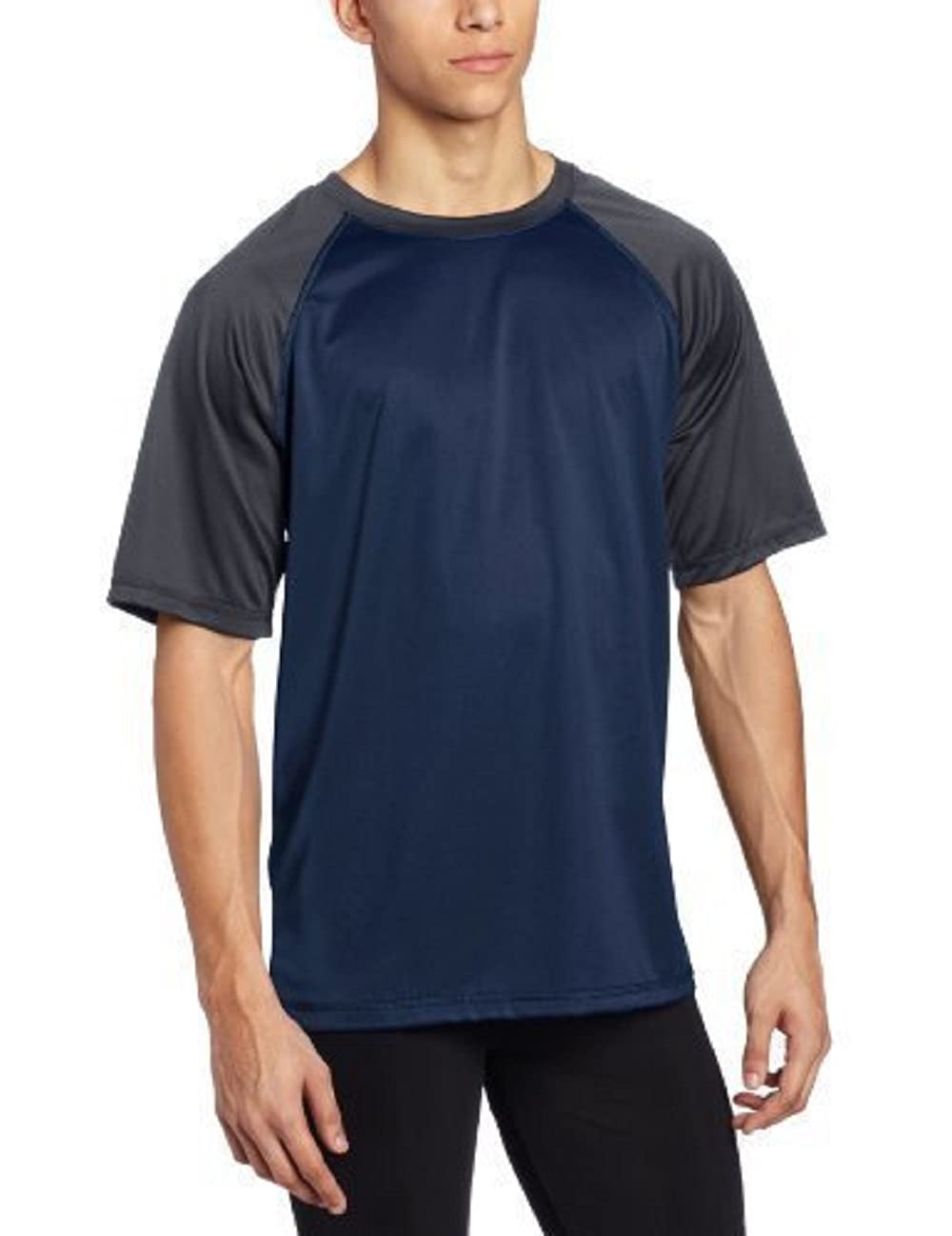 Men's Contrast Short Sleeve Rashguard