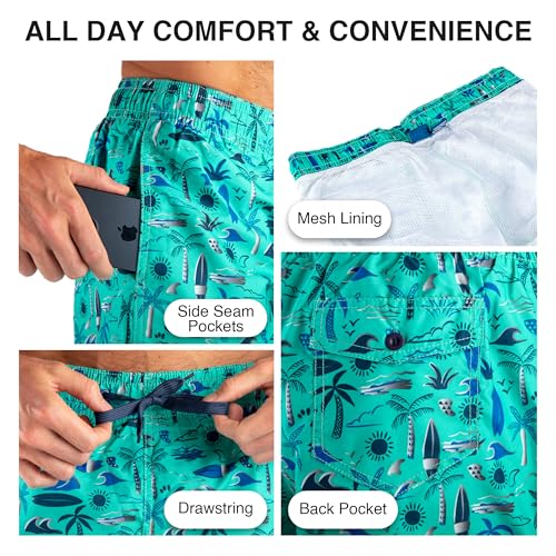Men's Yacht Club 5.5" Swim Trunks