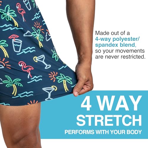 Men's Beach Club 5" Stretch Swim Trunks