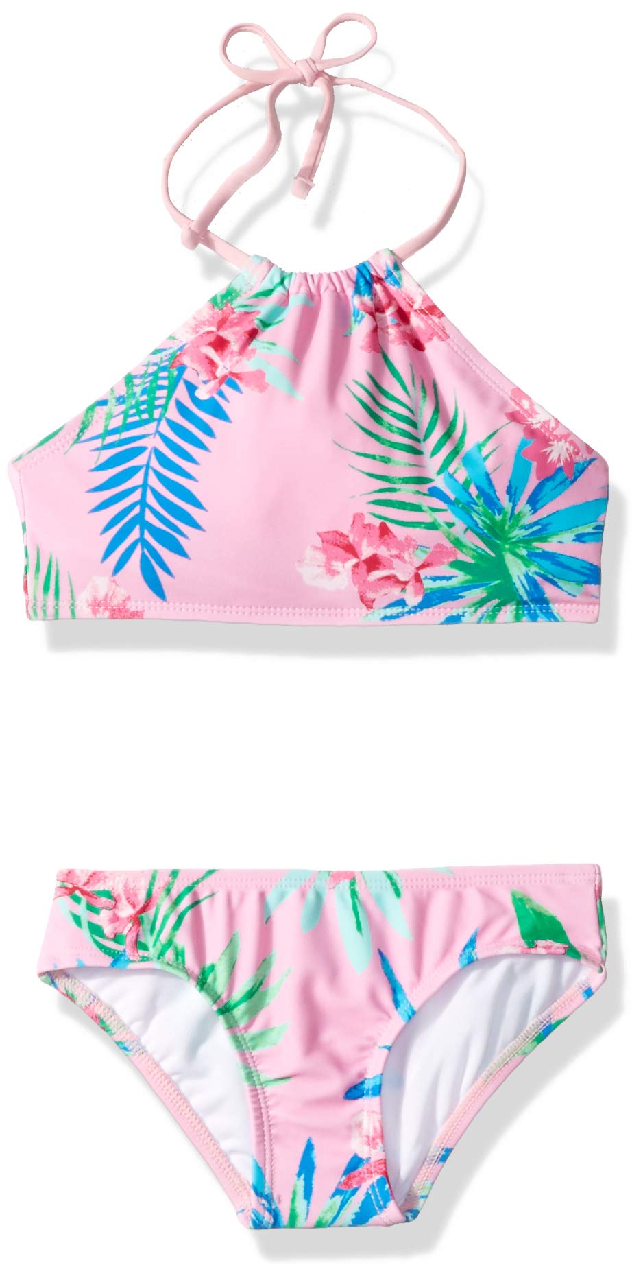 Girls' Leonie Floral Halter Bikini