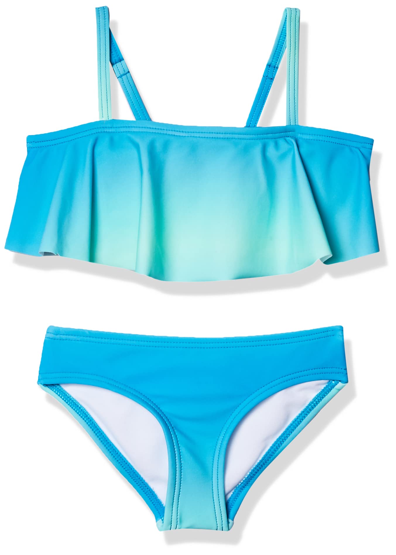 Kanu Surf Bikini Sportivo Bambina 2 Pezzi | Alania Flounce | 82% Nylon 18% Elastan