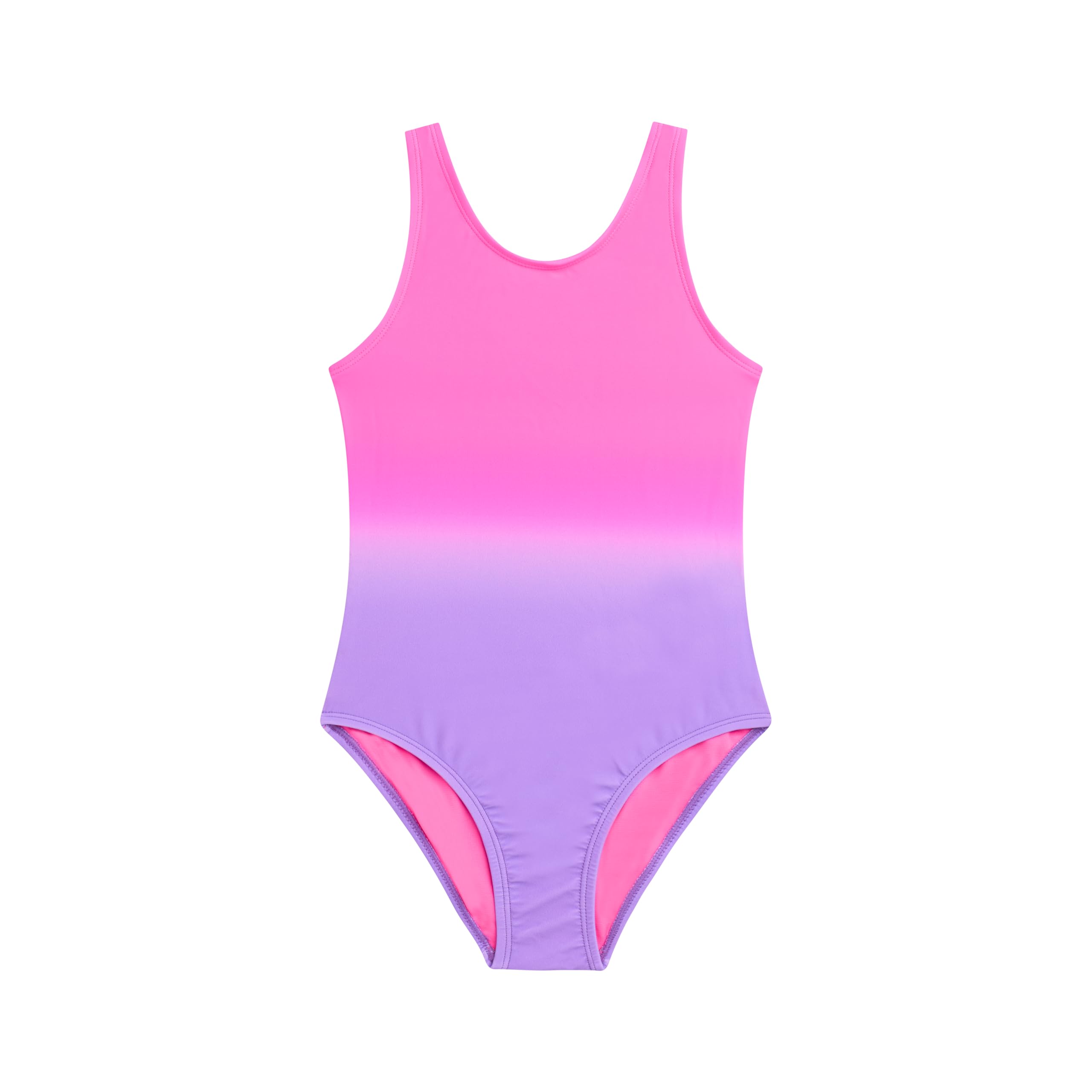 Julie Girls' Swim 1PC Athletic Tank Strap