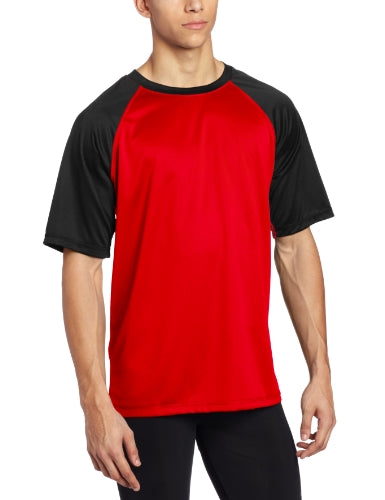 Men's Contrast Short Sleeve Rashguard
