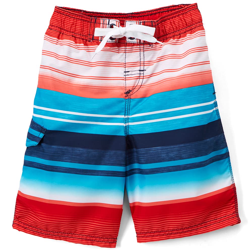 Short De Bain Board Short Castaway – Noir, Taille Garçon 14-16 Ans, Occasion