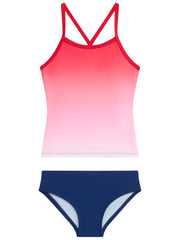 Julie Girls' Swim 2PC Banded Tankini