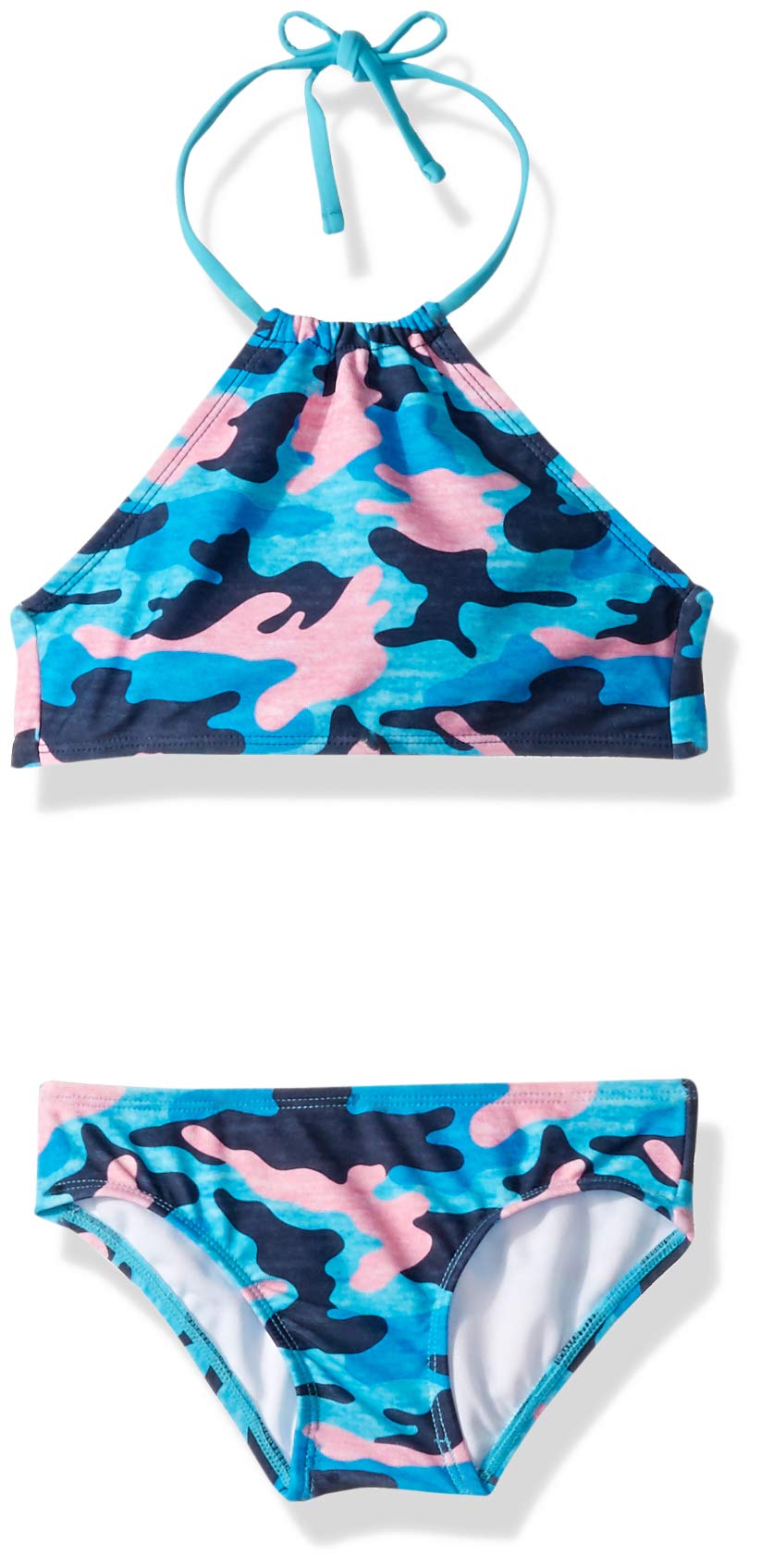 Girls' Erin Camo Halter Bikini