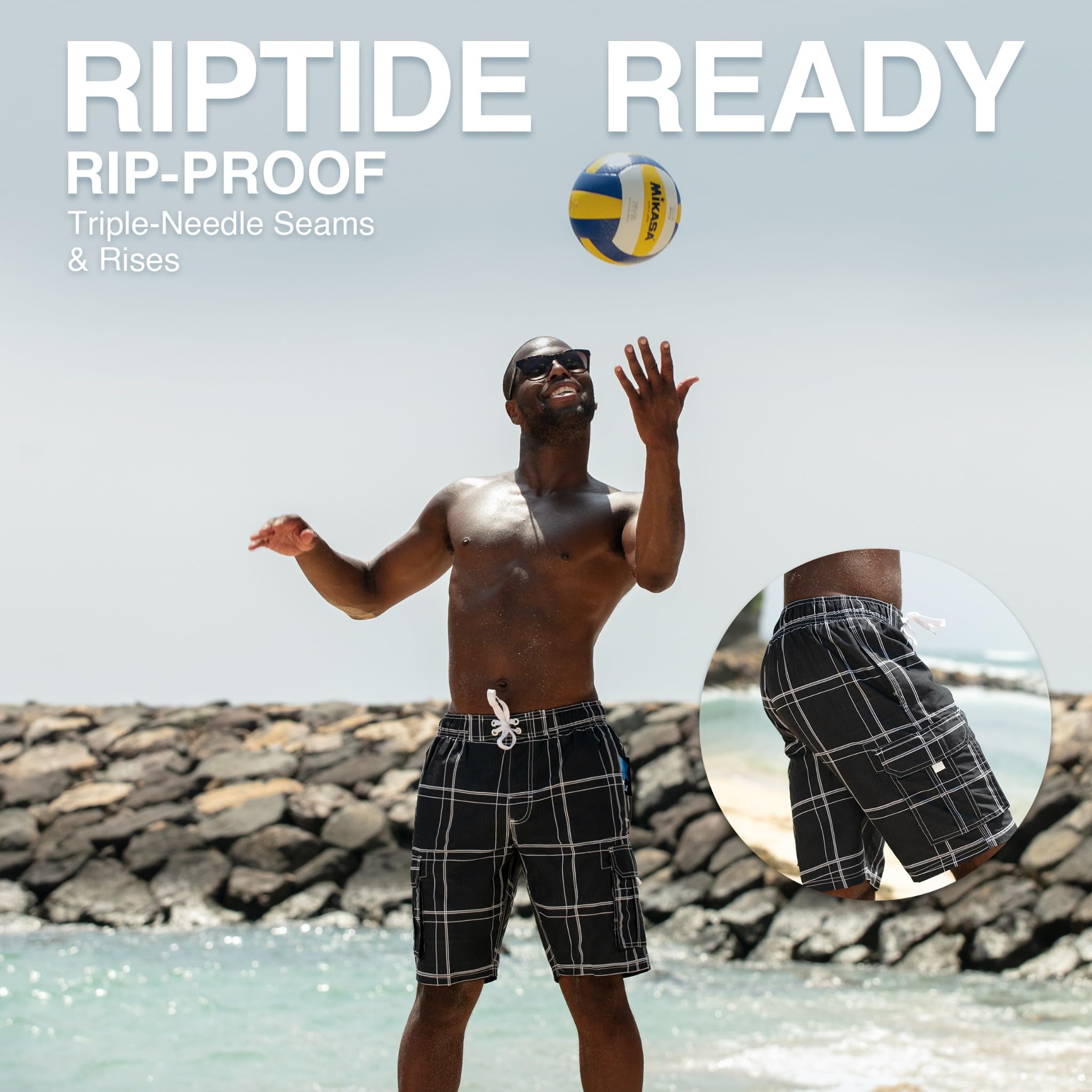 Men's Flex 9" Swim Trunks