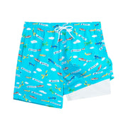 Flying High Men's Swim Compression Liner Trunks
