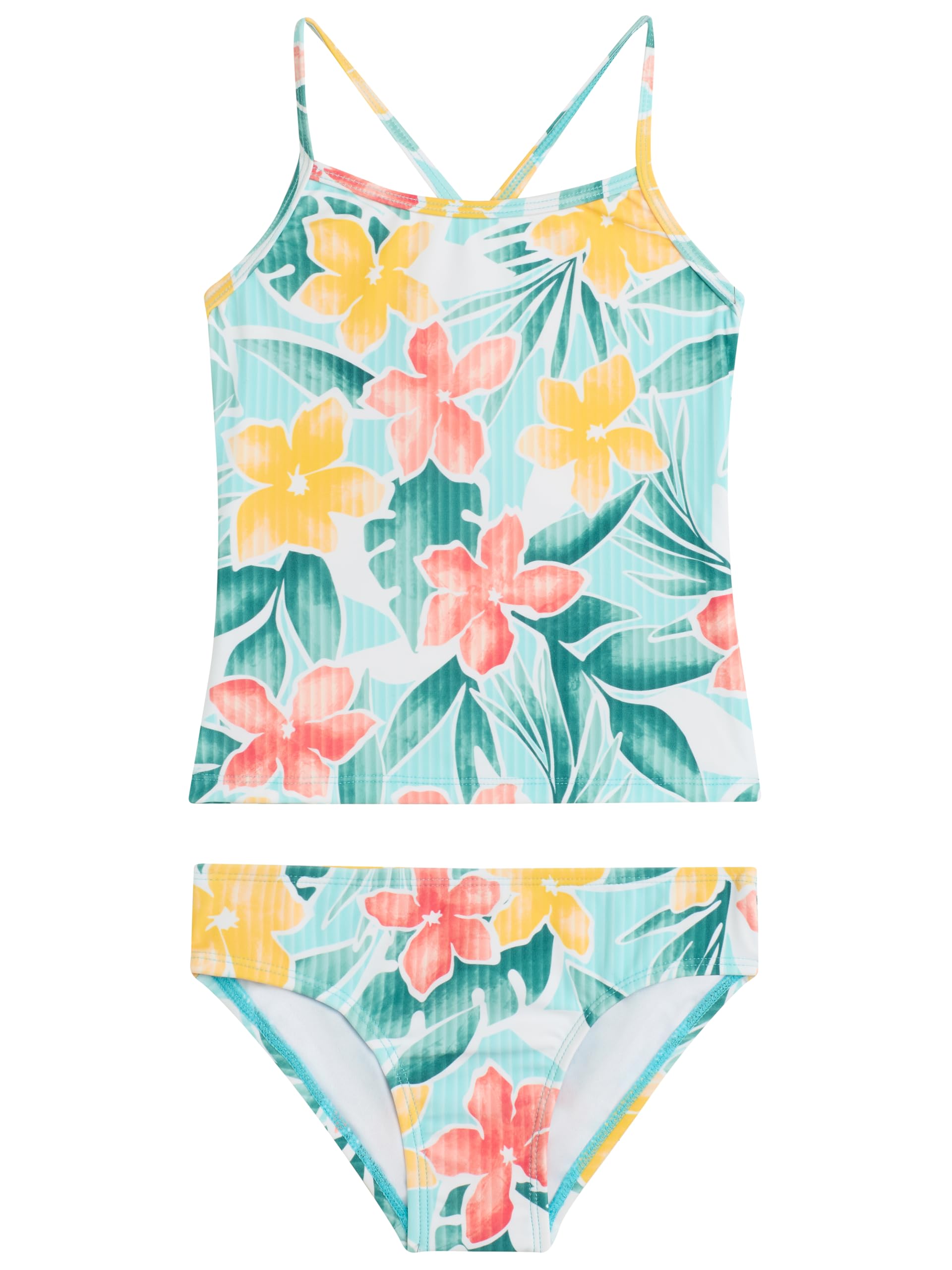 Girls' Amelia Banded Tankini