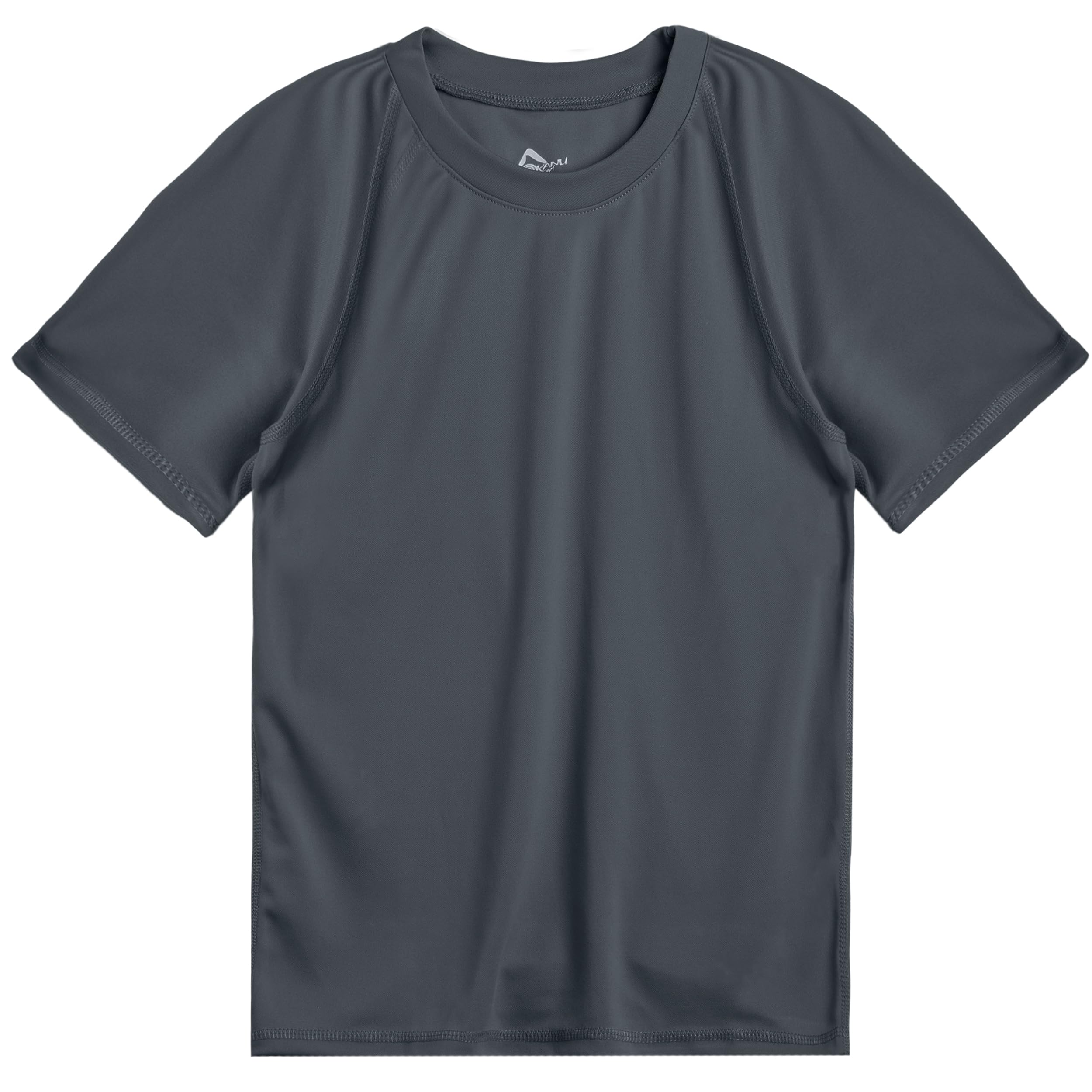 Boys' Solid Short Sleeve Swim Shirts