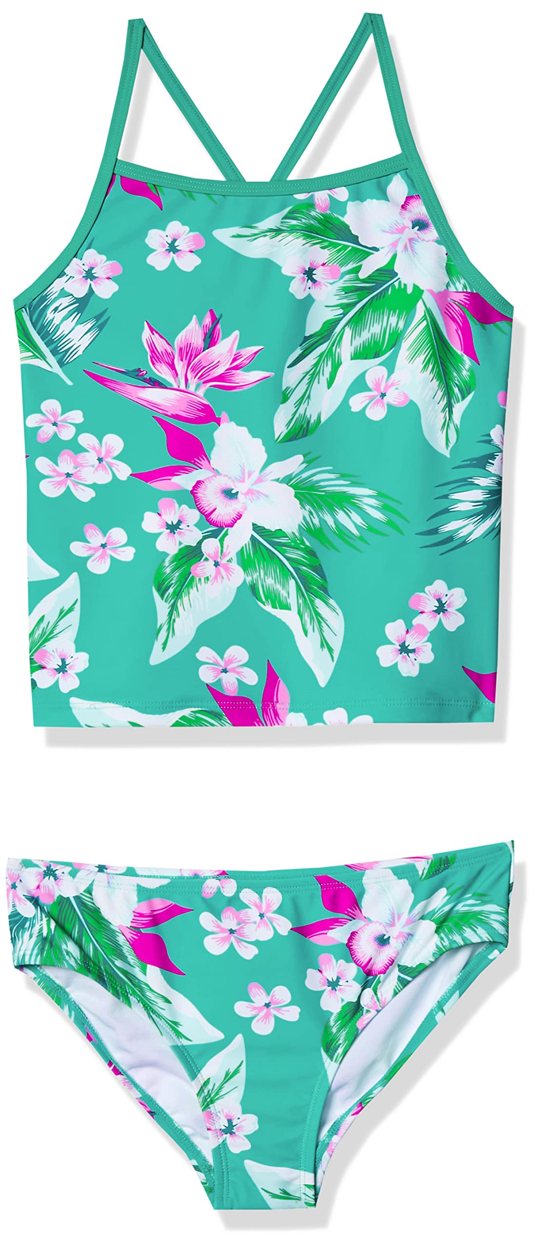 Girls' Alania Banded Tankini