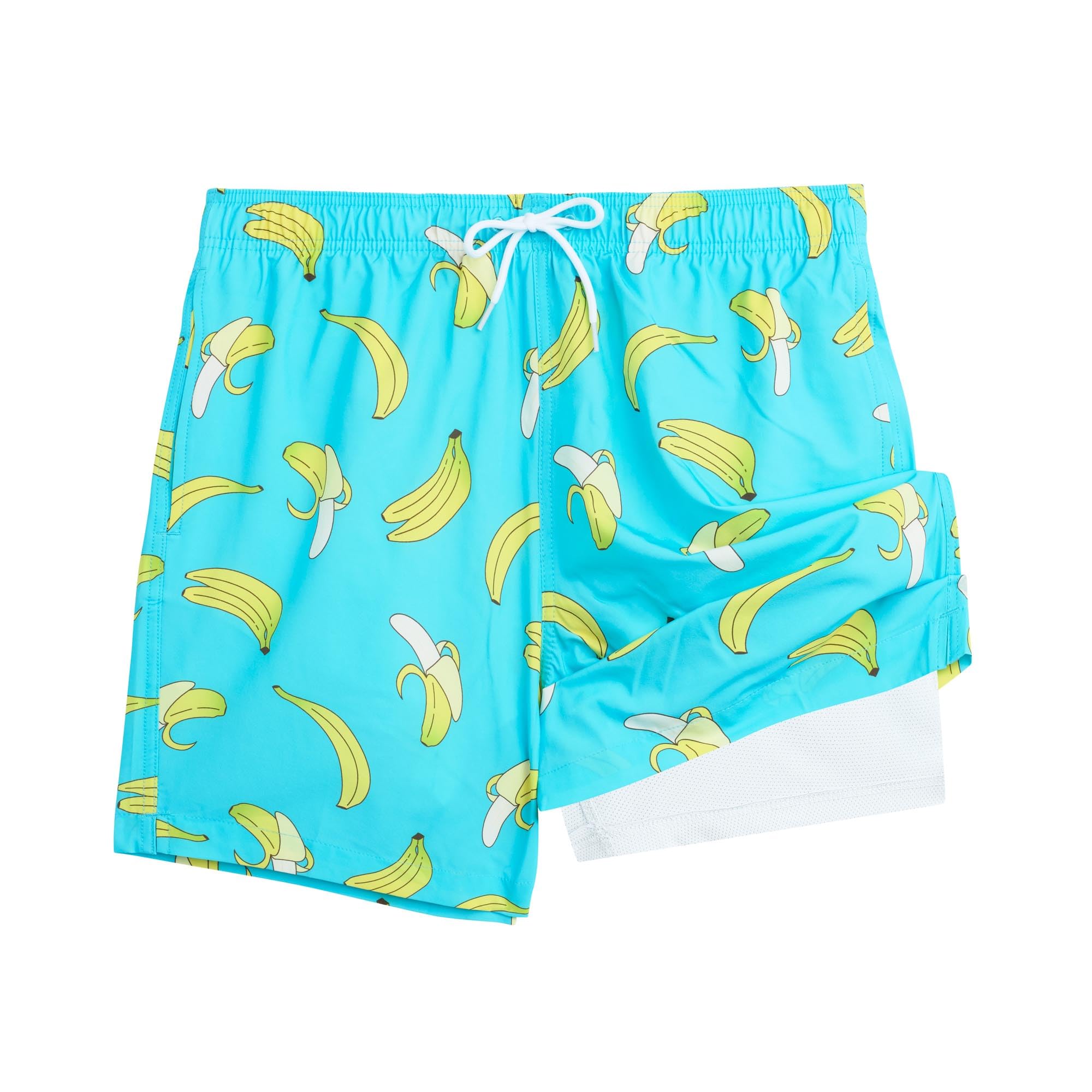 Bananas Men's Swim Compression Liner Trunks
