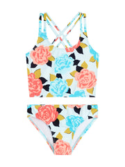 Girls' Avril Criss Cross Tankini