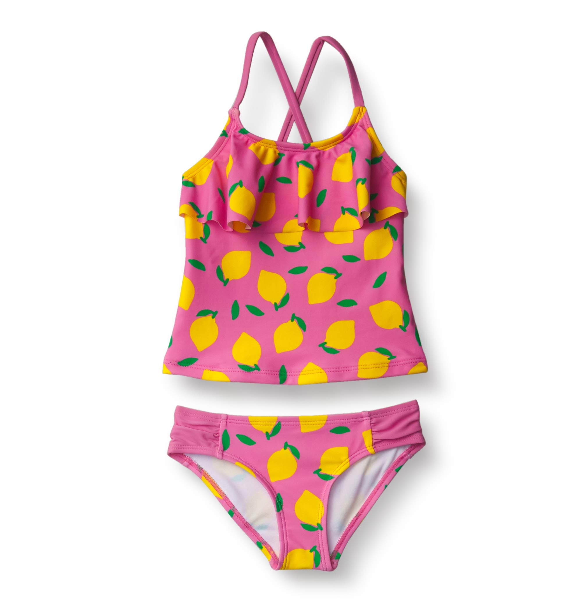 Girls' Lemonade Flounce Tankini