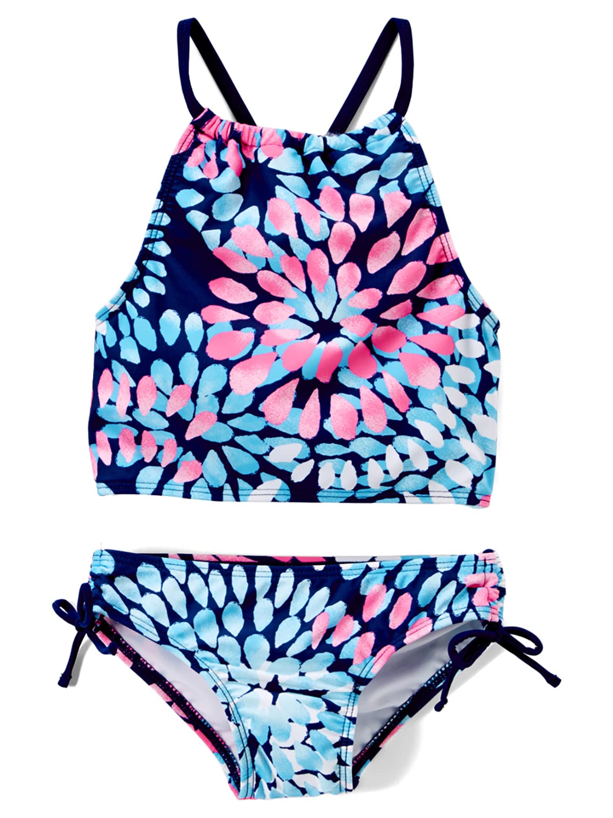 Girls' Daisy Halter Tankini