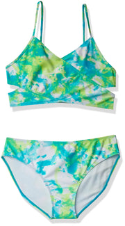 Girls' Seafoam Wrap Around Bikini