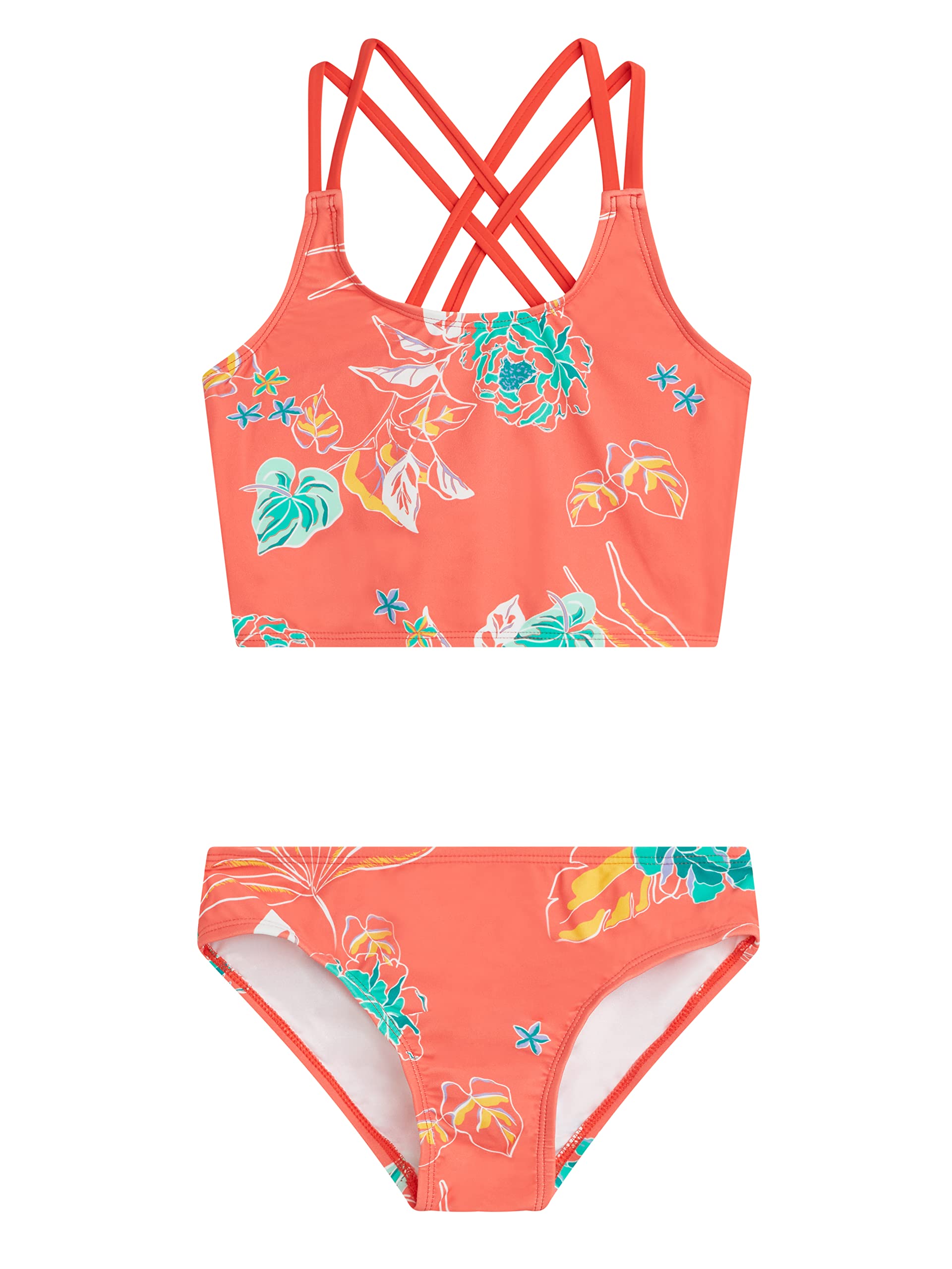 Girls' Reese Criss Cross Tankini