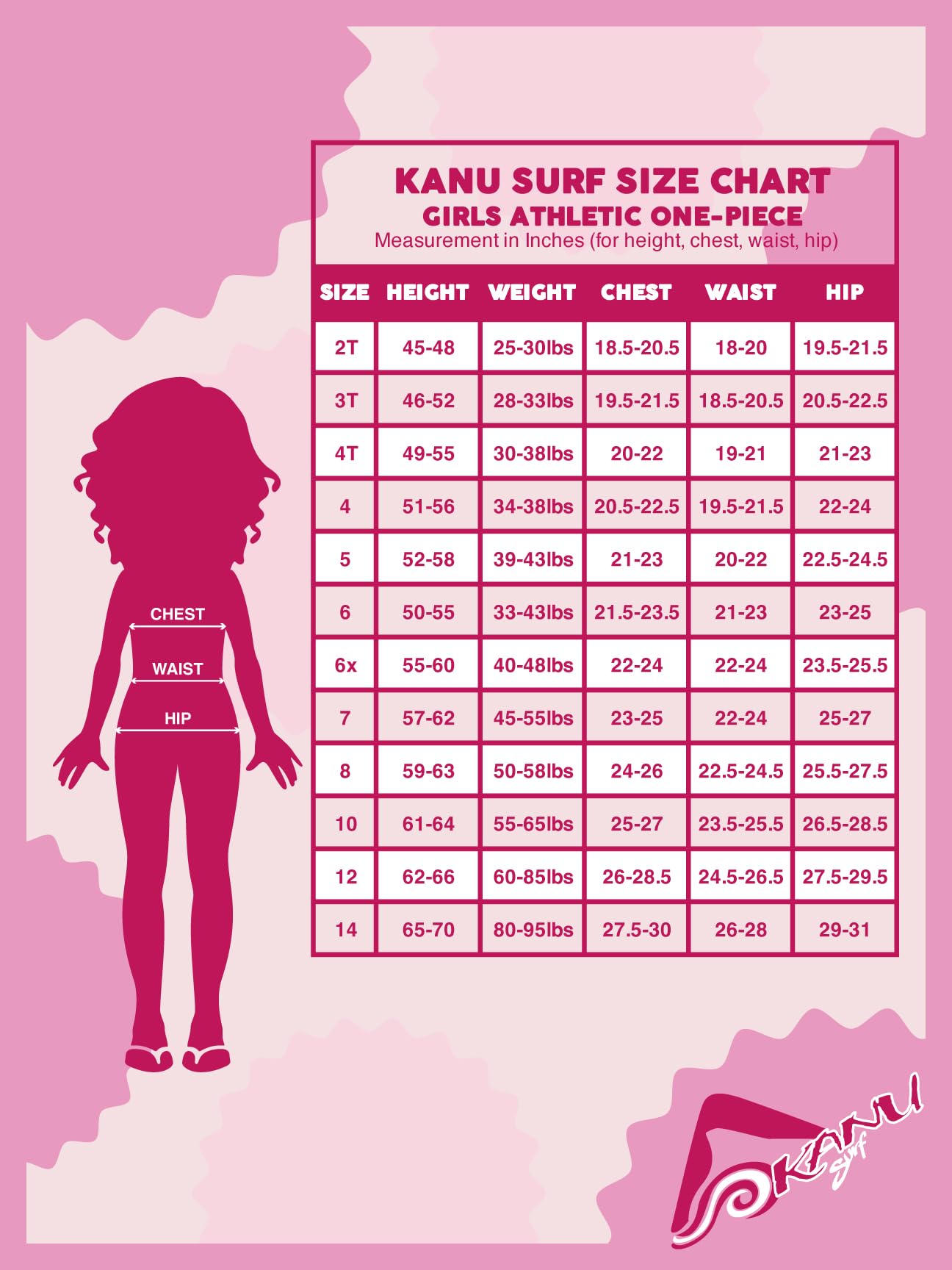 Girls' Maggie Athletic 1-pc Swimsuit
