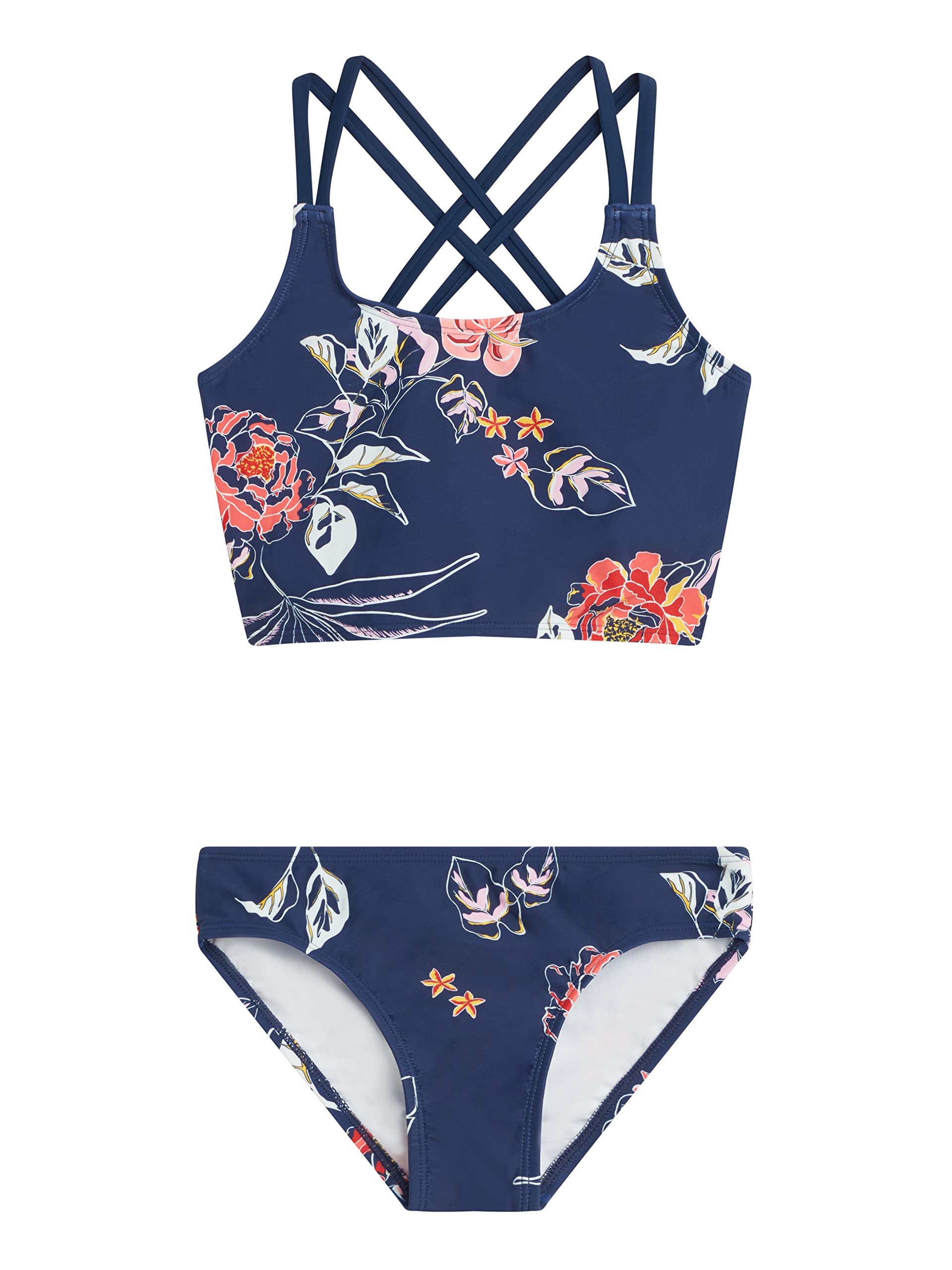 Girls' Reese Criss Cross Tankini