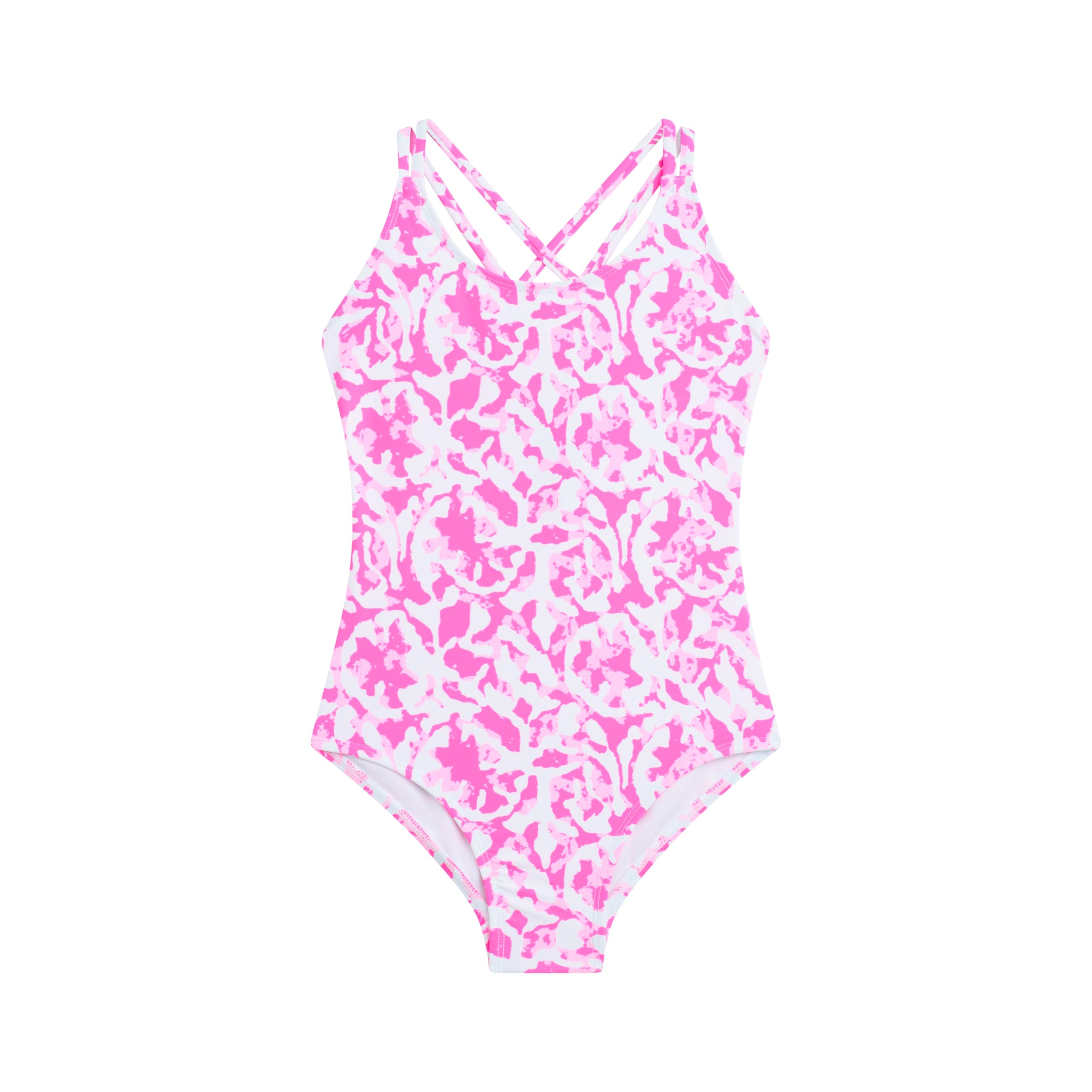 Elisa Girls' Swim 1PC Criss-Cross