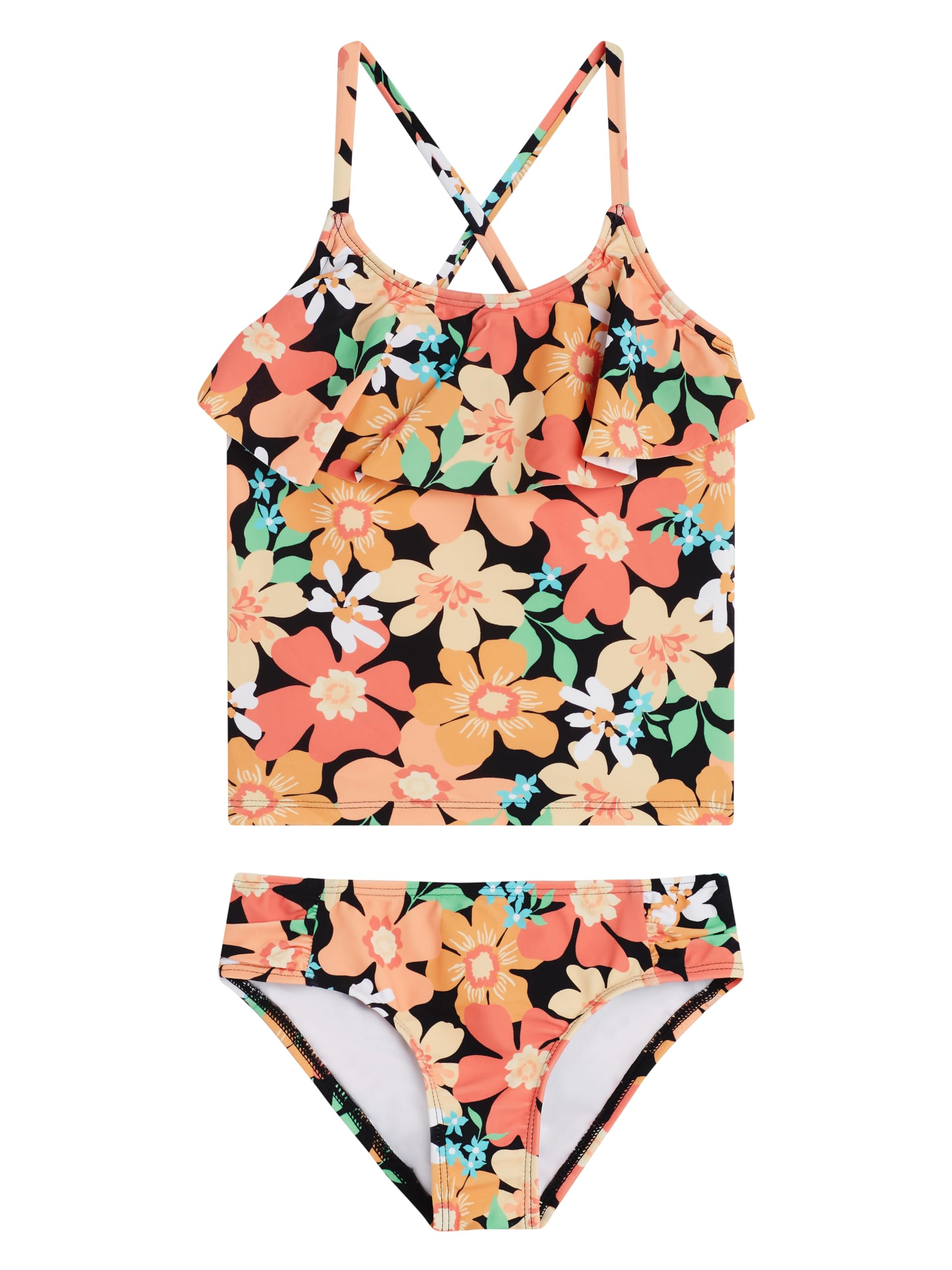 Girls' Annie Flounce Tankini