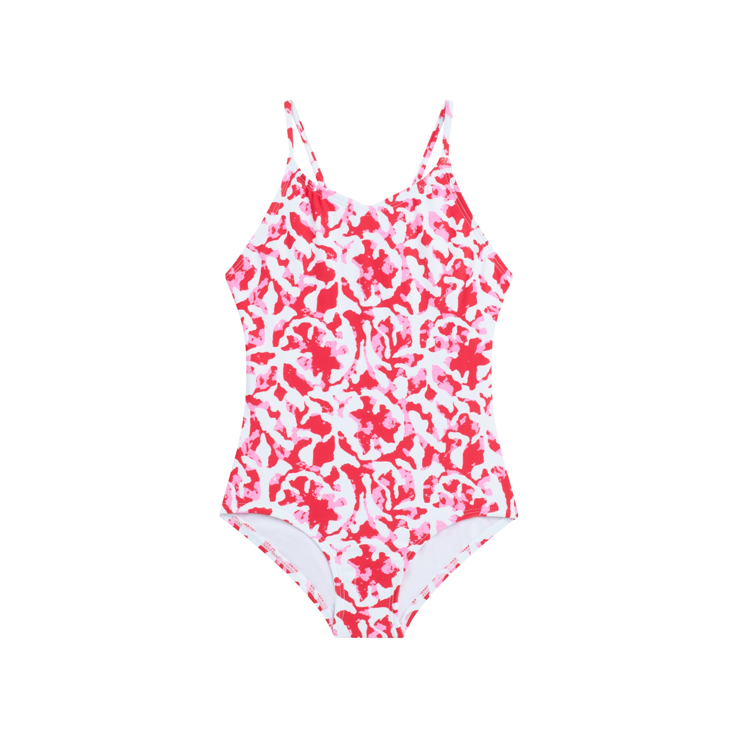 Elisa Girls' Swim 1PC V-Neck
