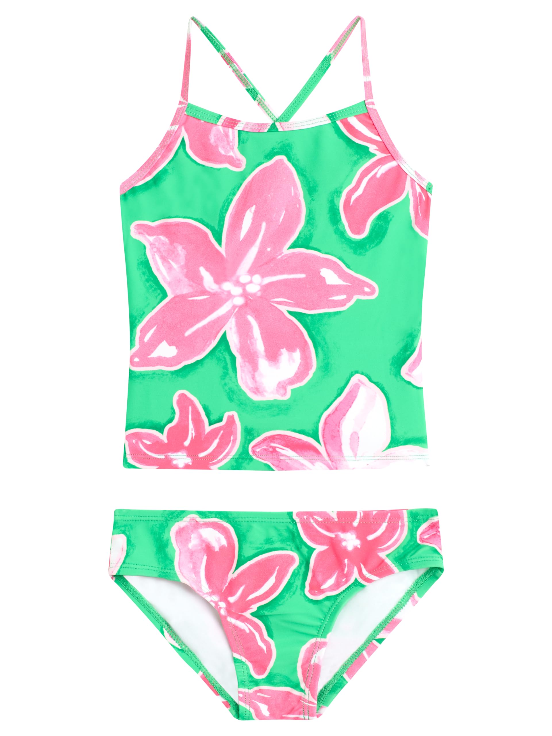 Girls' Kaia Banded Tankini