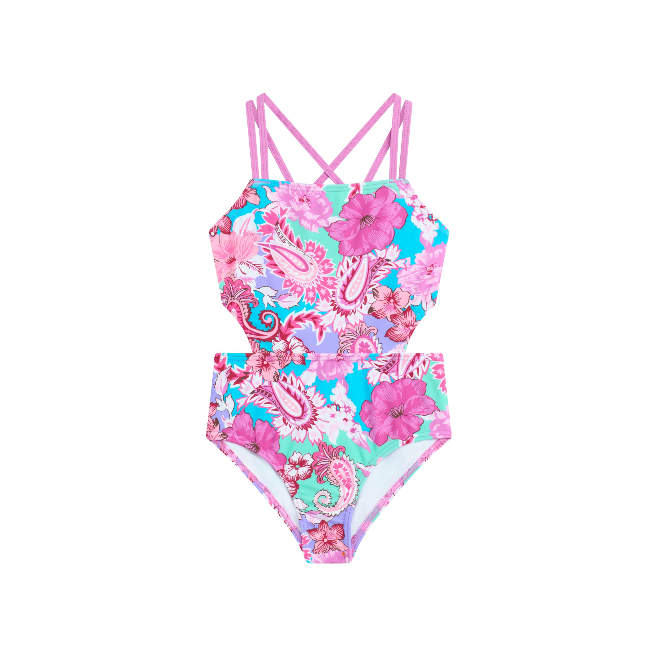 Louisa Girls' Swim 1PC Cut-Out