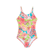 Louisa Girls' Swim 1PC V-Neck
