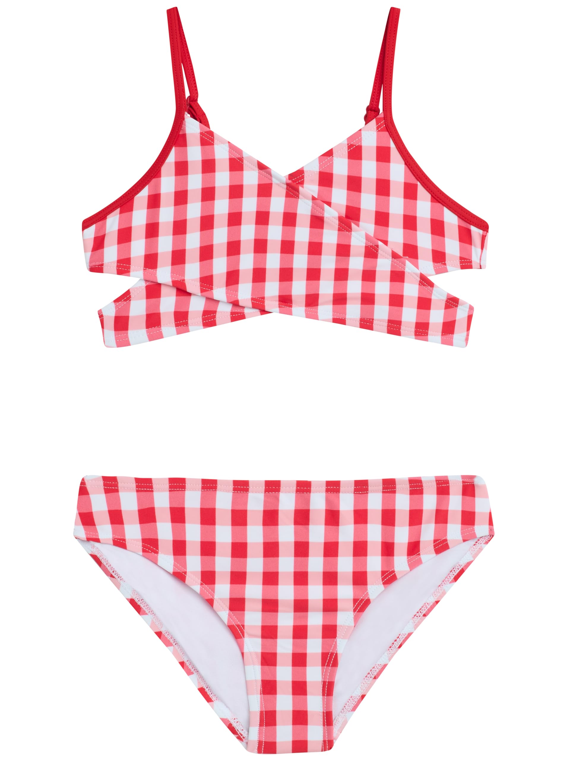 Aubree Girls' Swim 2PC Wrap Around Bikini