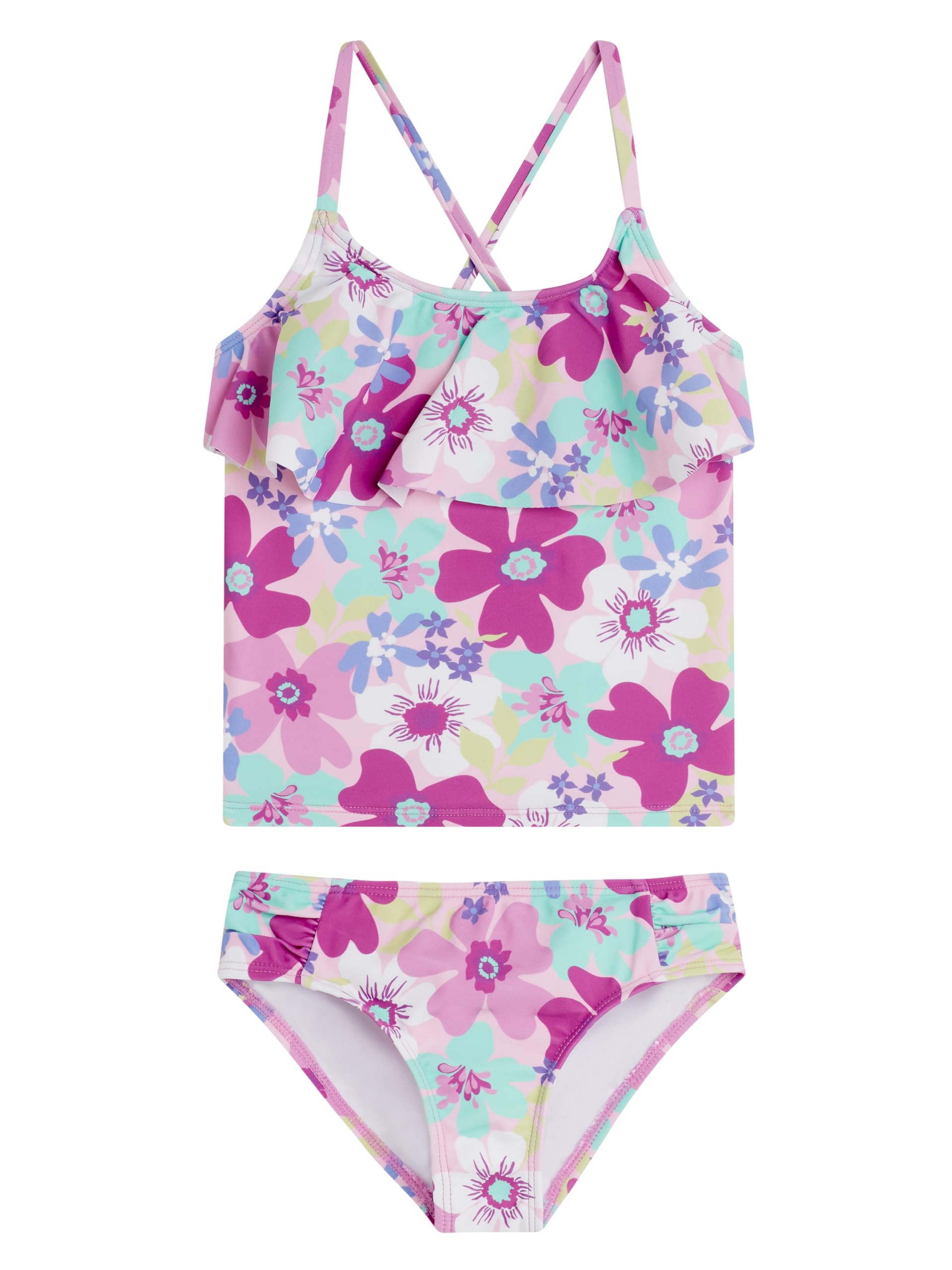 Girls' Annie Flounce Tankini